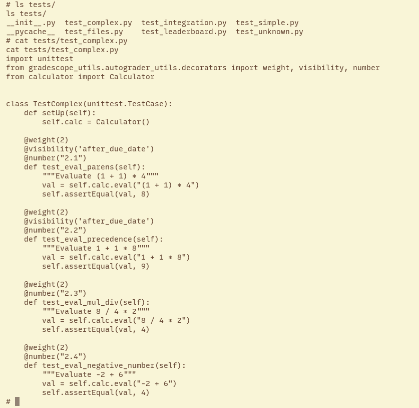 Gradescope hidden test case exfiltration